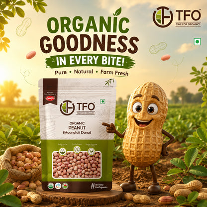 Organic Peanut (Moongfali Dana)