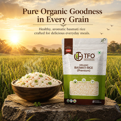 Organic Basmati Rice Premium
