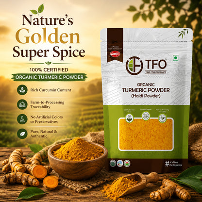Organic Turmeric Powder (Haldi Powder)