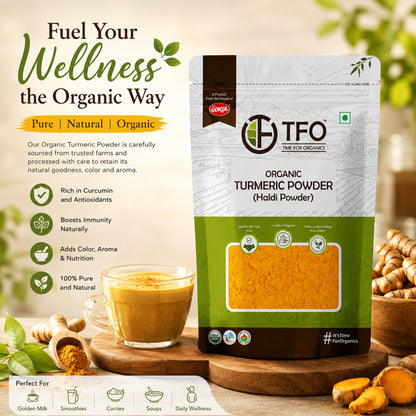 Organic Turmeric Powder (Haldi Powder)