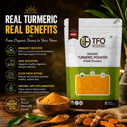 Organic Turmeric Powder (Haldi Powder)