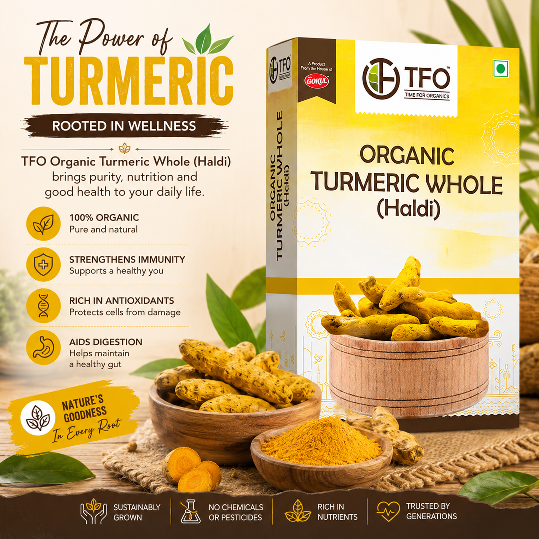Organic Turmeric Whole (Haldi)