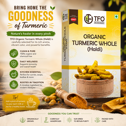 Organic Turmeric Whole (Haldi)