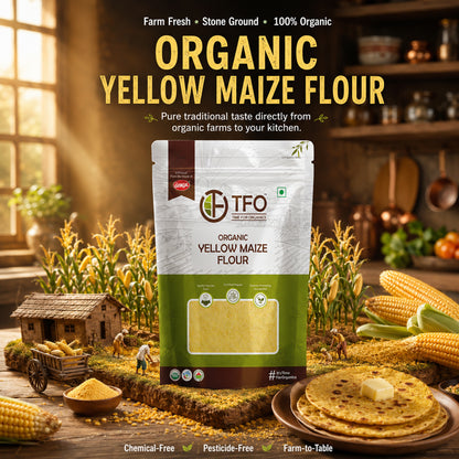 Organic Yellow Maize Flour