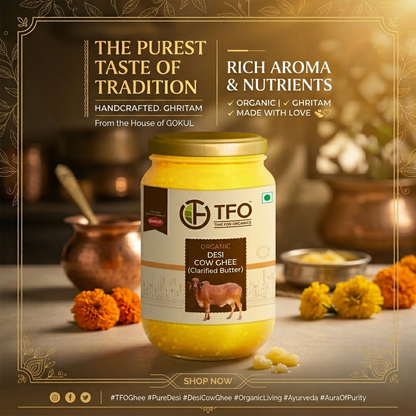 Organic A2 Desi Cow Ghee